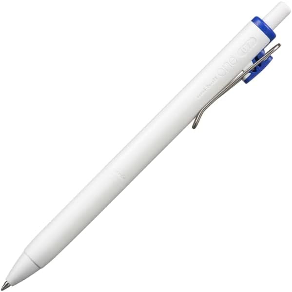 Uniball One Gel Pen, 12 Blue Pens, Medium Point 0.7 mm Gel Pens, Fine Point, Smooth Writing Pens, Home Office Supplies by Uni-ball, Colored Pens, Ink Pens, Ballpoint Pens, Bulk Pens for Journaling