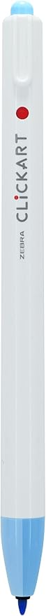 Zebra Pen Click Art Retractable Marker Pen, Fine Point, 0.6mm, Assorted Colors, 12 Pack