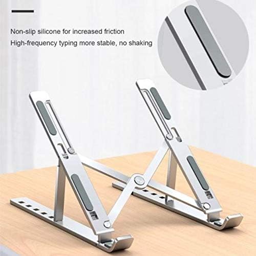 BoxWave Stand and Mount Compatible with Dell Precision 5540 - Compact QuickSwitch Laptop Stand, Portable, Multi Angle Viewing Stand - Metallic Silver