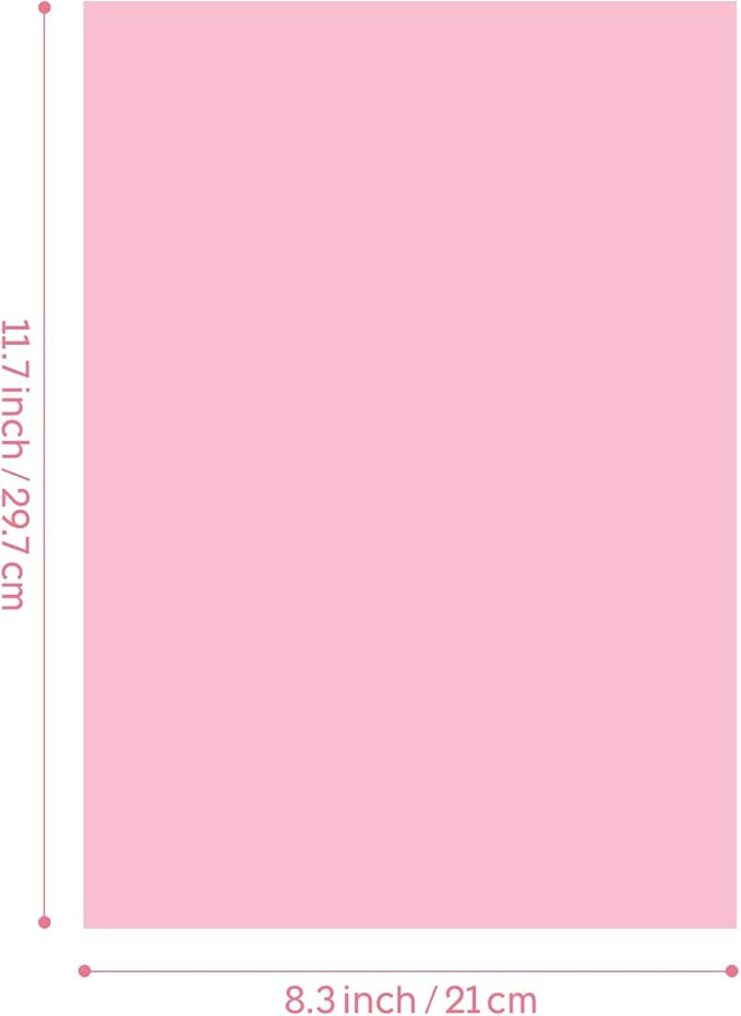 M&G 100 Sheets Colored Copy Printing Paper Assorted Colors, 8.3 X 11.7 in Construction Paper for Card Making Scrapbooking Kids School Office DIY Craft