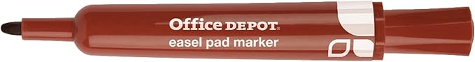 Office Depot(R) Easel Pad Markers, 100% Recycled, Assorted, Pack Of 8, FC102607