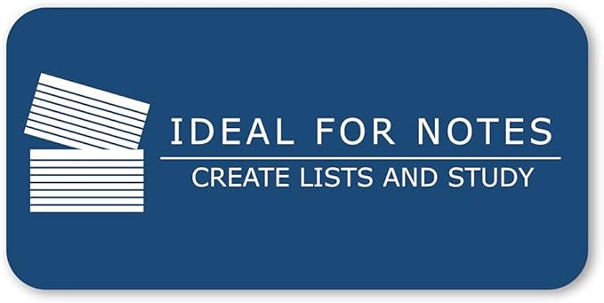 Roaring Spring Index Cards 4"x6", Bulk Case of 36 Packs of 100 Each, Smooth 100# White Index Paper, Ruled on Front, Blank on Back