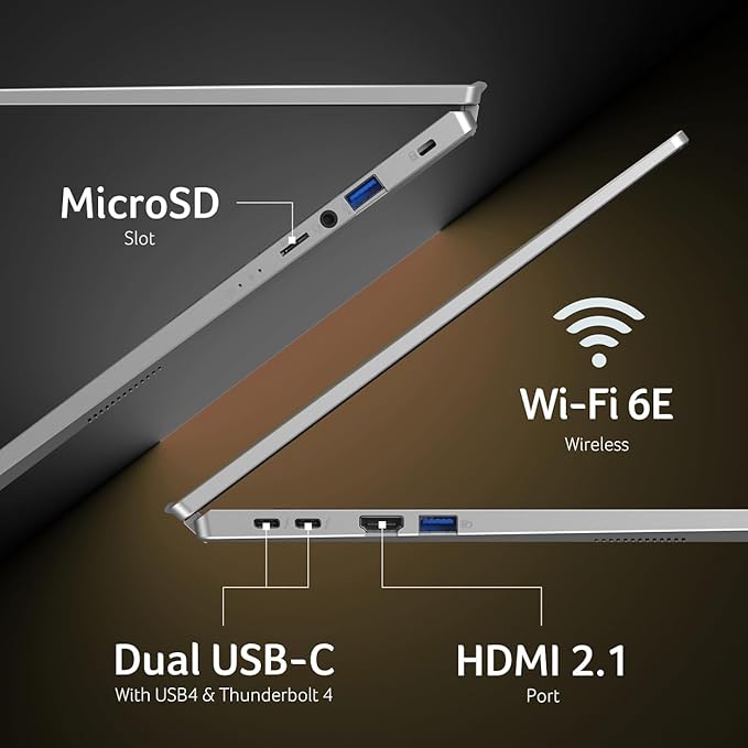 Acer Swift Go Intel Evo Thin & Light Premium Laptop 14" 1920x1200 100% sRGB Touch Screen Display Intel Core i7-1355U Intel Iris Xe 16GB LPDDR5 512GB Gen 4 SSD SFG14-71T-72QV