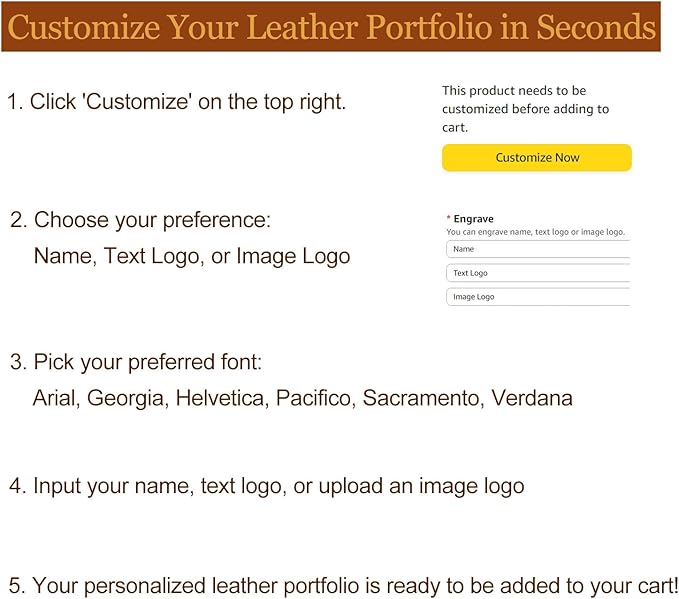 Personalized Genuine Leather Portfolio with 3 Ring Binder, Full Grain Leather Padfolio Zippered, A4 Notebook Holder Customized Professional Folder Organizer Gift for Men and Women, Oil Tanned