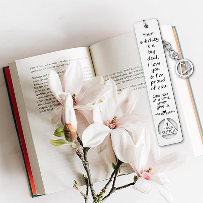 1 Month Sober Gifts for Men, Sobriety Gift for Men Women, Sober Recovery Alcoholics Recovering Gift, Sober Gifts for Loved One in Recovery, 1 Month Sober Anniversary gift-DB19