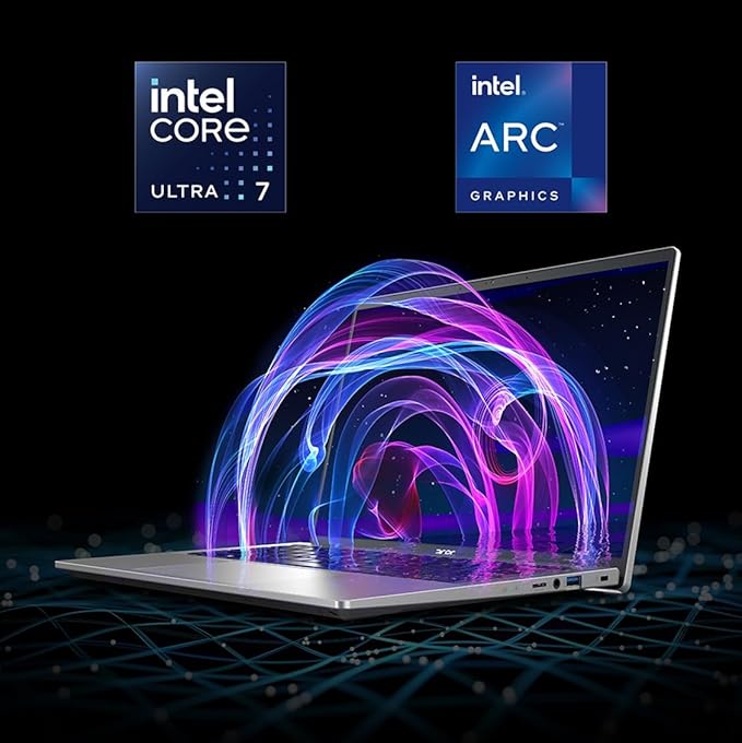 acer Swift Go 14 Intel Evo Thin & Light Laptop | 14" 1920 x 1200 Touch Display | Unlock AI Experiences | Intel Core Ultra 7 Processor 155H | Intel ARC | 16GB LPDDR5X | 512GB SSD | SFG14-72T-718K