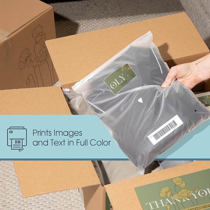 1 3/4" X 2/3" Matte White Return Address Labels Compatible with Inkjet and Laser Printers - 250 Sheets, 15000 Small Printable Stickers for Mailing, Barcodes, Organization - Spartan Industrial