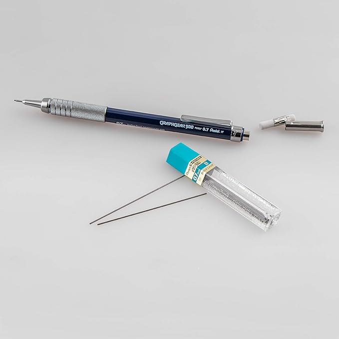 Pentel® Eraser Refills For Mechanical Pencils, White, Pack Of 12