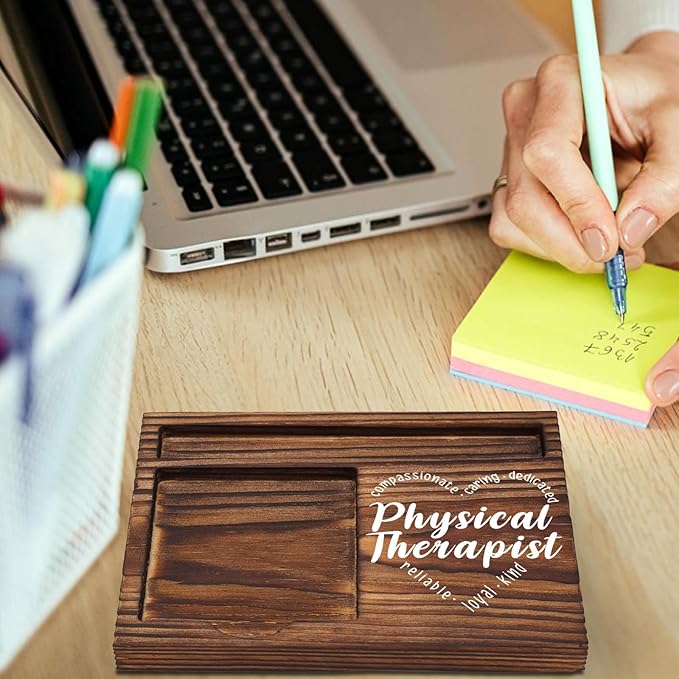 Physical Therapist Sticky Notepad Holder, Thank You Physical Therapy Gifts, Appreciation Gifts for PT Pediatric Physical Therapy, Pt Therapists Sticky Note Pad Holder TZP28