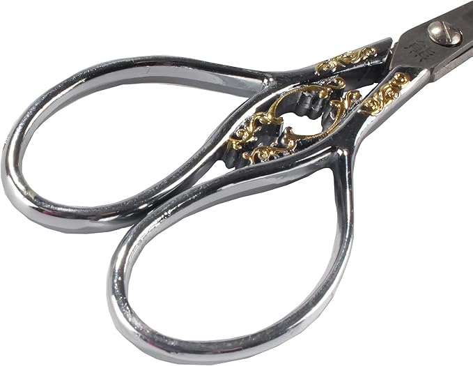 JubileeYarn Scrollwork Embroidery Scissors - Silver - 30 Scissors