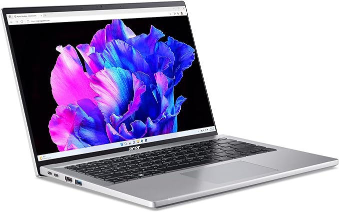 Acer Swift Go Intel Evo Thin & Light Premium Laptop 14" 1920x1200 100% sRGB Touch Screen Display Intel Core i7-1355U Intel Iris Xe 16GB LPDDR5 512GB Gen 4 SSD SFG14-71T-72QV