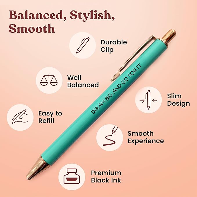 MESMOS 3pk Fancy Pen Set, College Graduation Gift for Her 2023, Cool High School Graduation Gifts for Girls, Masters Degree Graduation Gifts for Women, Graduation Favors, Graduate Gifts, Grad Gifts