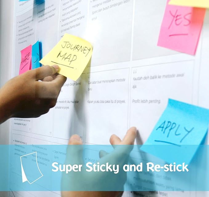 1.5 x 2 in Mini Sticky Notes,1200 Sheets Small Sticky Pads Clean Removal, 12 Pads Bright Multi Colors Self-Stick Pads,100 Sheet/Pad Colorful Stickies Notes Pads Ideal for Office,Home,School,Meeting