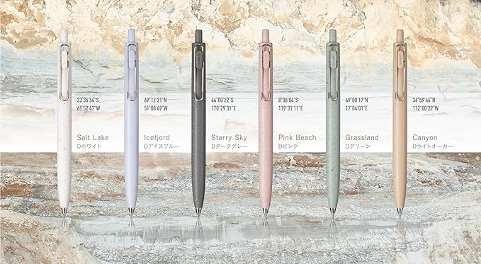 Mitsubishi Pencil UMNSFT38D.1 Gel Ballpoint Pen Uni-Ball One F 0.38 D White