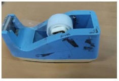 Tape-dispensers-with-clear-tape-rolls-for-office-and-home-use