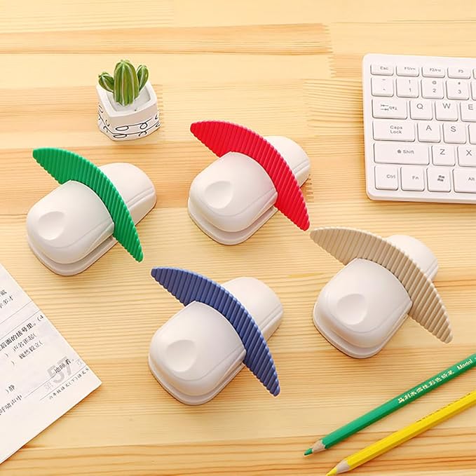 Vanki 1 pcs Paper Document Copy Folder Holder Stand Wedge for Typing Reading,Blue